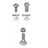 Bosch Rexroth 8981021344, Fastening Kit M8X24 8981021344 Rexroth