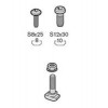 Bosch Rexroth 8981021302, Screw S12X30-Hex 8981021302 Rexroth