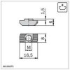 Bosch Rexroth 8981016122, T-Nut, 8mm T-Slot, 8-32 Thread 8981016122 Rexroth