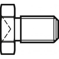 Bosch Rexorth Funnel-type lube nipple according to DIN 3405 Form A Rexroth
